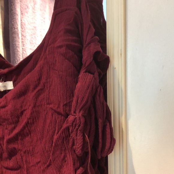 Maurices maroon midi dress 3 - Picture 3 of 6